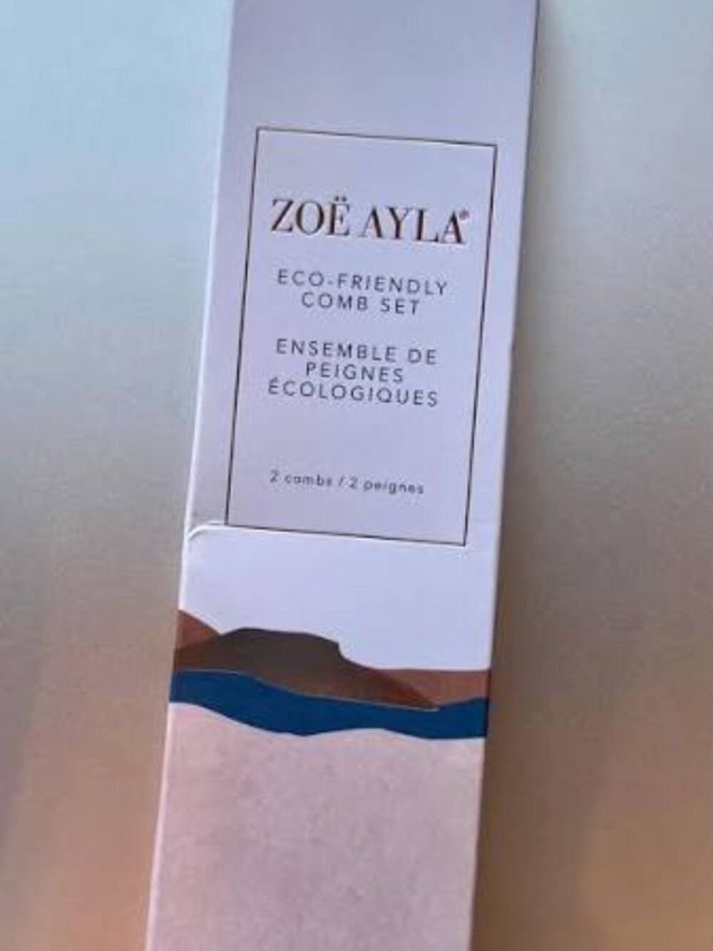NEW Zoe Ayla Eco Friendly Comb Set